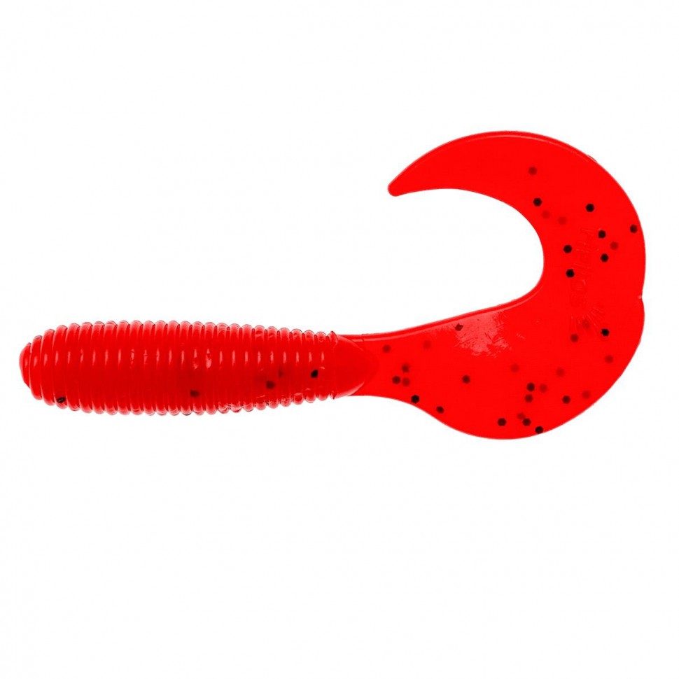 Твистер Helios Credo 3,35"/8,5 см, цвет Pepper Red 7 шт HS-11-030 , 